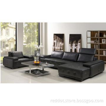 Leather Sofa, Modern Sofa, Office Furniture, L Shape Sofa